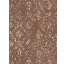 Behang met ornamenten en structuurpatroon