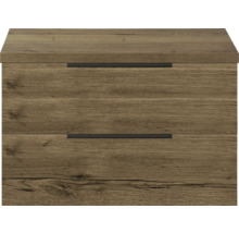 Nachtkastje met twee laden en handgrepen