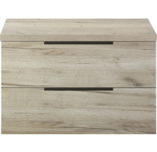 Wastafelonderkast met twee laden