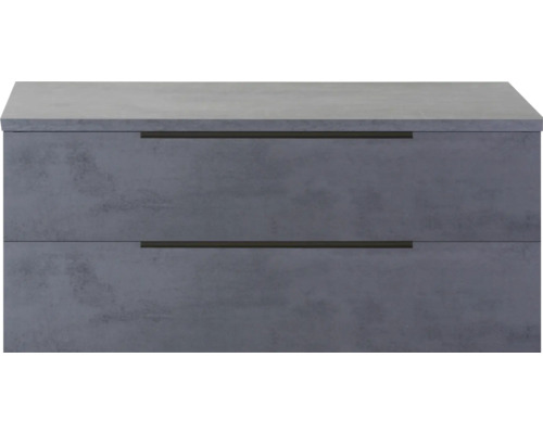 Wastafelonderkast met twee lades