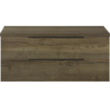 Onderkast met twee laden in houtlook