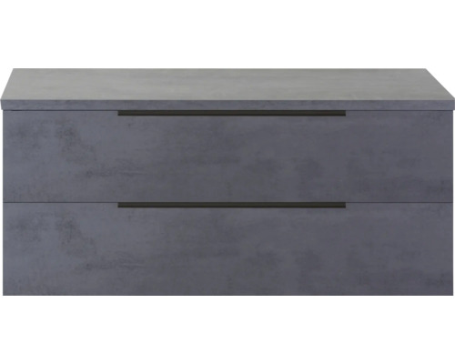 Wastafelonderkast met twee laden