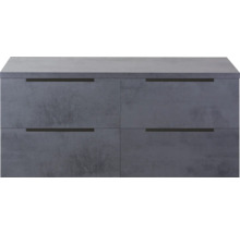 Onderkast met vier laden en handgrepen