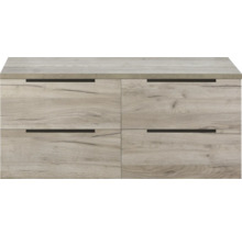 Ladekast met vier laden en houtlook