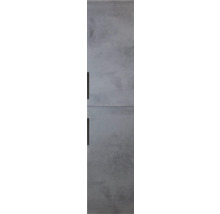 Kastdeur met handgreep in betonlook