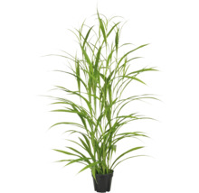 Kunstplant in pot met groene bladeren
