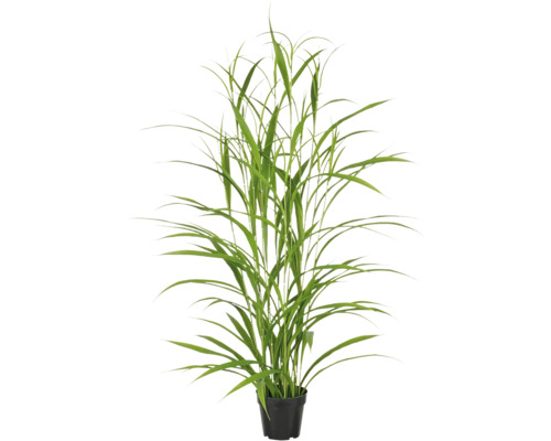 Kunstplant in pot met groene bladeren