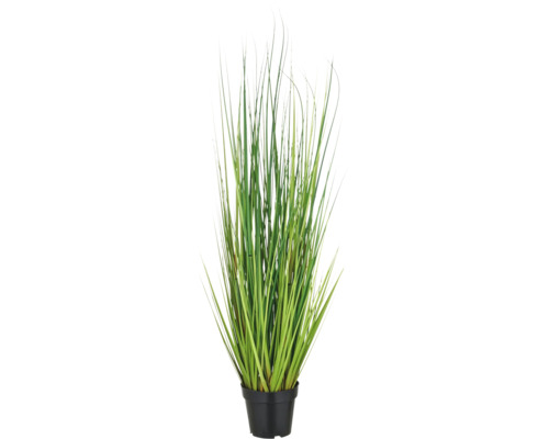 Kunstplant Miscanthus gras in pot groen H 115 cm Kunst siergras in een pot