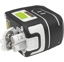 Laserliner kruislijnlaser met open batterijvak