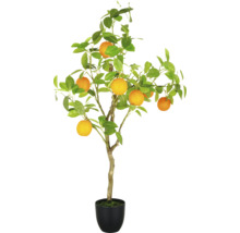Kunstmatige sinaasappelboom in pot als decoratie