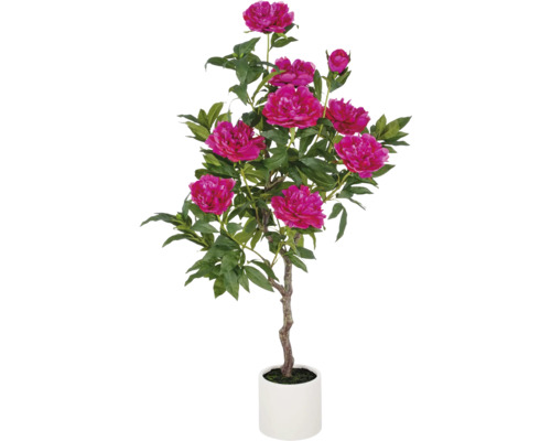 Kunstpioen in pot als decoratie