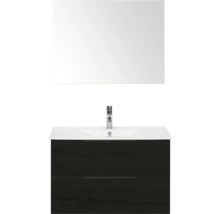 Wastafelcombinatie met spiegel, wastafel en onderkast