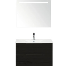 Wastafelcombinatie met spiegel en onderkast