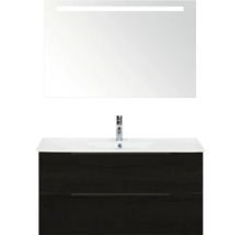 Wastafelcombinatie met spiegel en onderkast