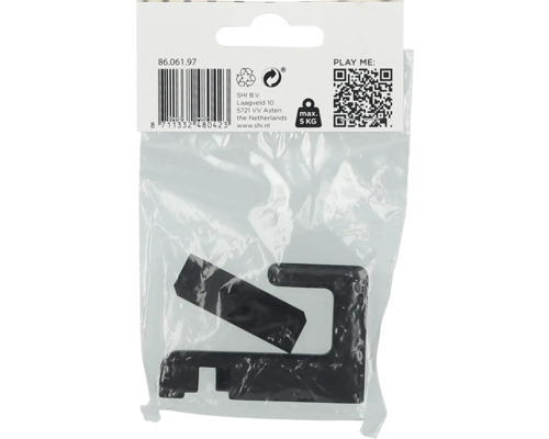 Bevestigingselementen in plastic zak