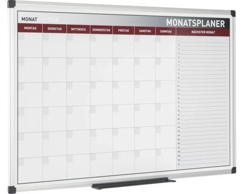 Maandplanner met dagoverzicht