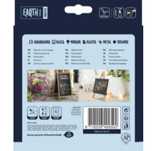 Verpakking van een krijtstift met voorbeelden van toepassingen en productdetails