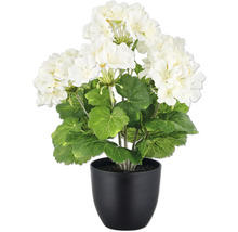 Geranium in pot als kunstplant