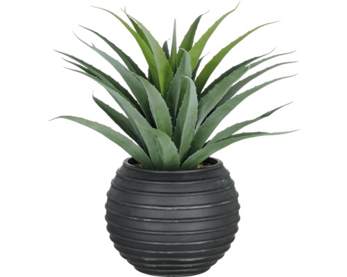 Kunstplant Agave in pot groen H 75 cm Kunstmatige agave in een pot