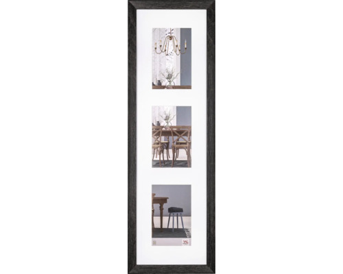 Multifoto fotolijst met drie foto''s van een interieur