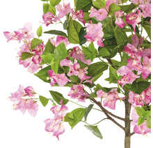 Kunst bougainvillea plant met bloemen en bladeren
