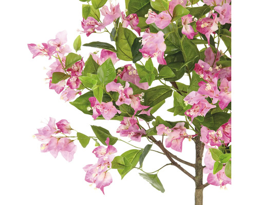 Kunst bougainvillea plant met bloemen en bladeren