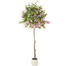 Kunstmatige bougainvilleaboom in pot als decoratie