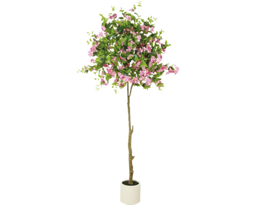 Kunstmatige bougainvilleaboom in pot als decoratie