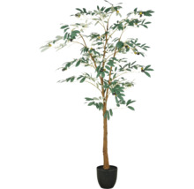 Kunst olijfboom in pot als decoratie
