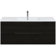 Wastafelonderkast met wastafel en twee laden