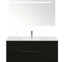 Wastafelcombinatie met spiegel en verlichting