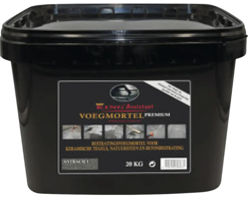 Voegmortel in een emmer