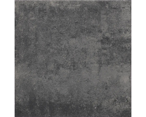 Vierkante, grijze vloertegel met betonlook