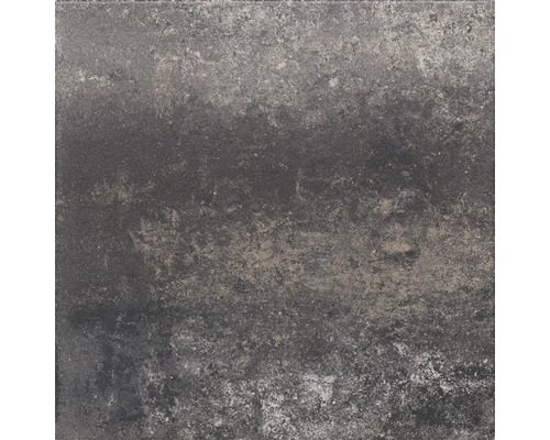 Donkere vloertegel in betonlook