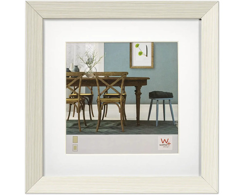 Fotolijst met passe-partout en Walther Design Logo