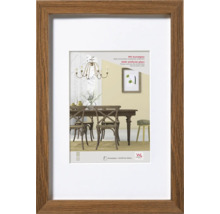 Fotolijst met kunstglas en houten structuur
