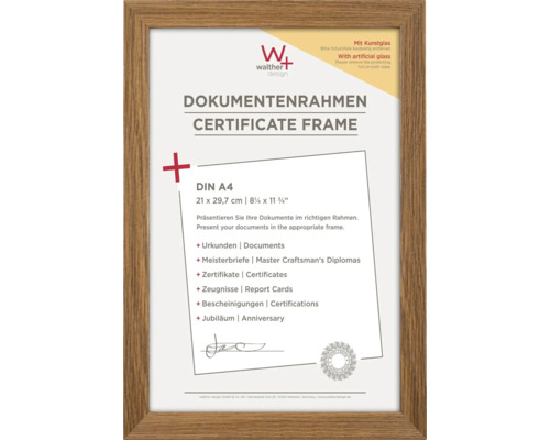 Documentenlijst voor documenten in DIN A4 formaat