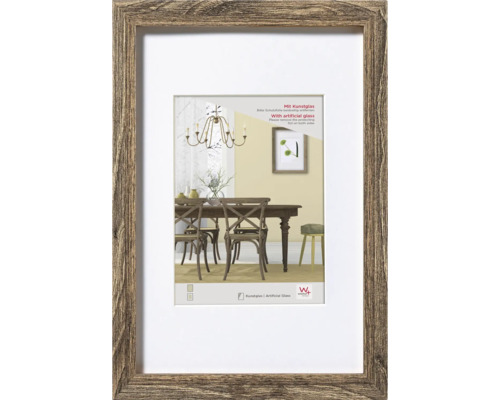 Fotolijst met houten structuur