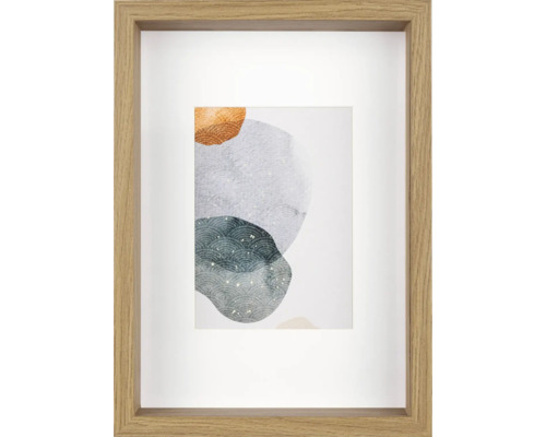 Ingelijste foto met abstract motief voor wanddecoratie