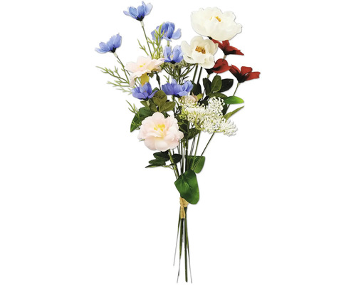 Boeket met diverse kunstbloemen