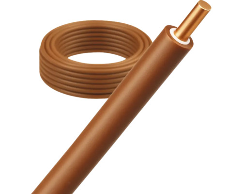 Elektrische kabel rol met geïsoleerde koperdraad