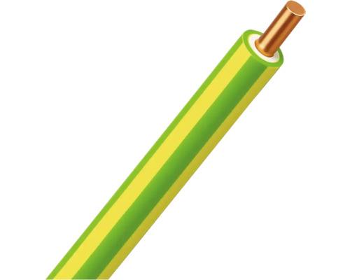 NEXANS Installatiedraad VD 1x2,5 mm² geel/groen 100 m