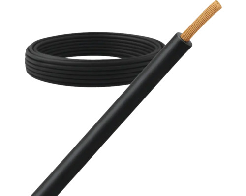 Enkeladerige geleider met koperdraad en isolatie