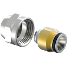 Leidingkoppeling met insteekaansluiting