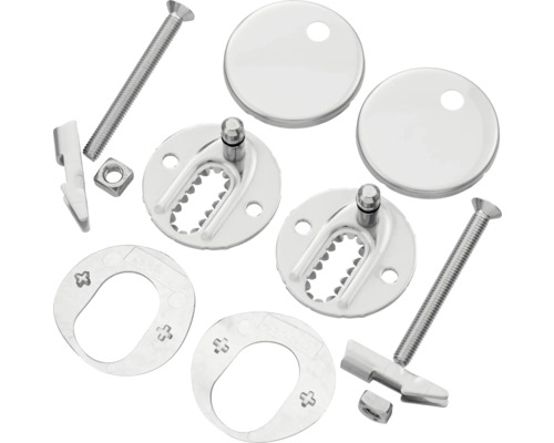 Bevestigingsset voor een hangend toilet