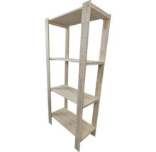 Houten rek met vier planken