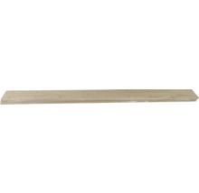 Houten plank met boorgaten