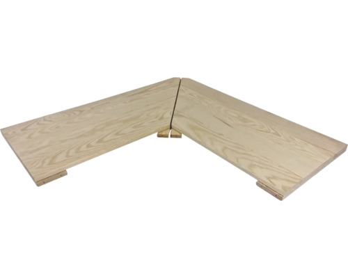 Hoekverbinding van hout voor trappen
