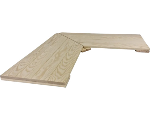 Hoektafelblad van hout