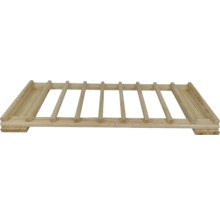 Houten wijnrek